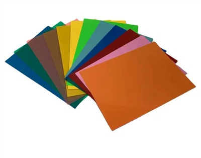 PVC átlátszó műanyag lapok Merev vízálló tűzálló átlátszó kemény PVC lap ruhasablonhoz