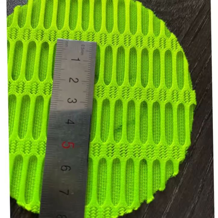 Long Eye Sandwich Mesh Fabrics Air Mesh Fabric For Shoes Polyester Knitting Honeycomb Mesh Fabric